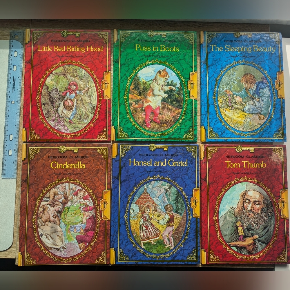 Heirloom Classics Children's Storybooks Published by Rand McNally Set Of 6